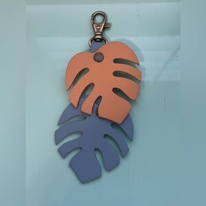 LANAI Monstera Charm Portland Leather Charm Bag Flair